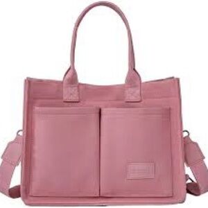Pink cute tote bag